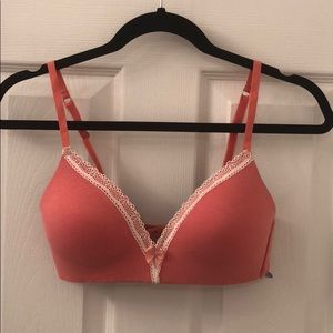 Peach Tommy Hilfiger Wireless Bra